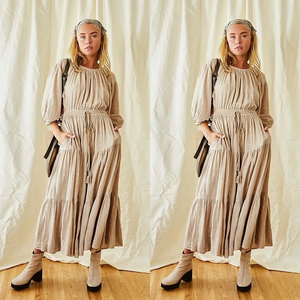 Free People Ibiza Sun Dress Midi